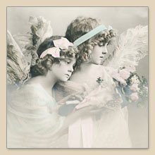 Serwetka do decoupage "Flower Angels"